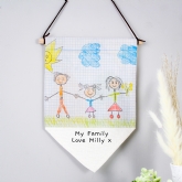 Thumbnail 6 - Personalised Childrens Drawing Photo Hanging Banner