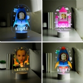 Thumbnail 1 - Personalised Kids Photo Colour Changing Lights