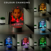 Thumbnail 11 - Personalised Kids Photo Colour Changing Lights