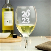 Thumbnail 2 - Personalised Class of Graduation Wine Glass