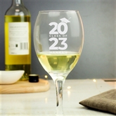 Thumbnail 4 - Personalised Class of Graduation Wine Glass