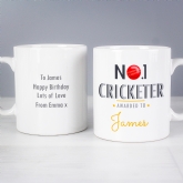 Thumbnail 1 - Personalised No.1 Cricket Mug
