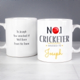Thumbnail 4 - Personalised No.1 Cricket Mug