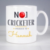 Thumbnail 6 - Personalised No.1 Cricket Mug