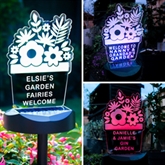 Thumbnail 10 - Personalised Outdoor Solar Lights