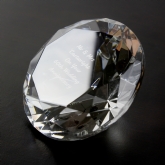 Thumbnail 2 - Diamond Personalised Paperweight