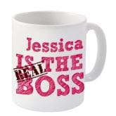 Thumbnail 3 - The Real Boss Personalised Mug Gift Set 