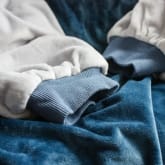 Thumbnail 4 - Blue Oversized Blanket Hoodie
