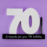 Thumbnail 6 - 70 Birthday Signature Number