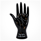 Thumbnail 4 - Black Palmistry Hand Ornament