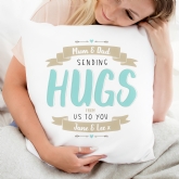Thumbnail 1 - Personalised Sending Hugs Cushion