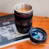 Thumbnail 1 - Camera Lens Mug with Lid