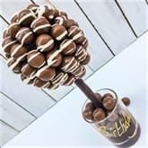 Thumbnail 8 - Personalised Chocolate Sweet Tree - Maltesers With White Chocolate Drizzle