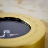 Thumbnail 5 - Personalised Brass Compass with Wooden Box