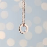 Thumbnail 1 - Personalised Mini Ring Necklace