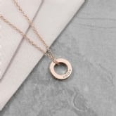 Thumbnail 7 - Personalised Mini Ring Necklace