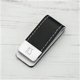 Thumbnail 5 - Personalised Black Leather Money Clips