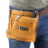 Thumbnail 1 - Personalised 6 Pocket Leather Tool Belt
