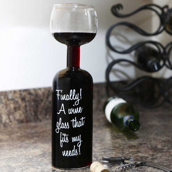 wine bottle glass find me a gift wine bottle glass find me a gift