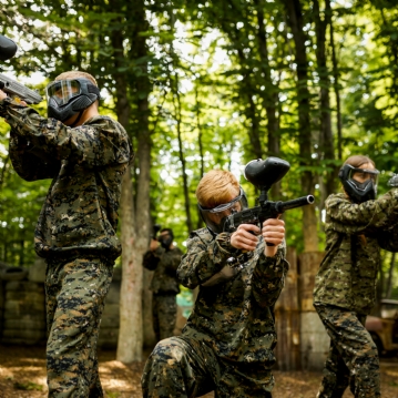 Group Paintball Entrance For Eight