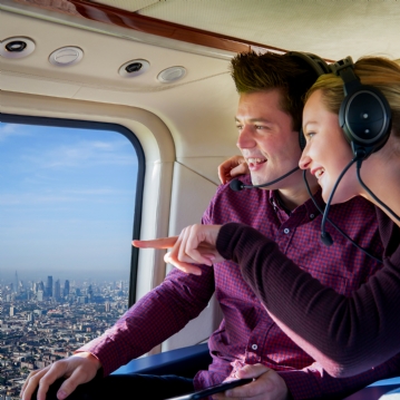 VIP London Skyline Tour with Champagne for Two
