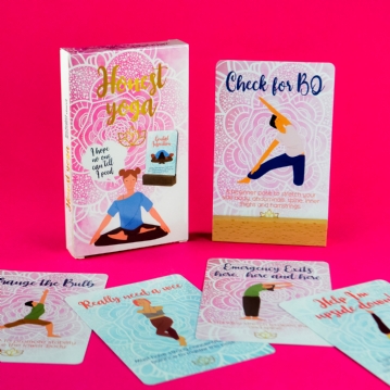 Brutally Honest Yoga Cards