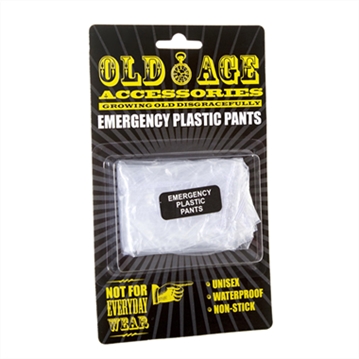 Old Age Emergency Plastic Pants 