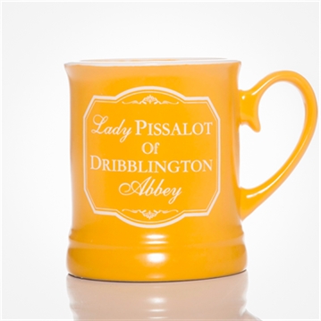 Lady Piss A Lot of Dribblington Victoriana Mug