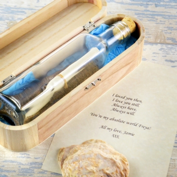 Personalised Message in a Bottle Gift