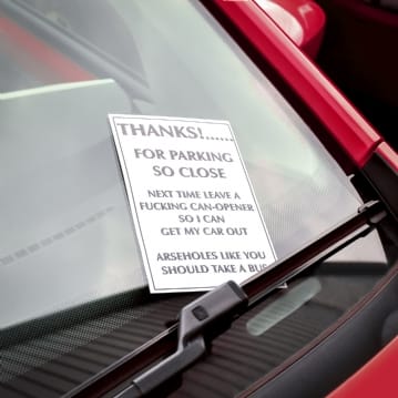 Cheeky Memos Funny Parking Notes