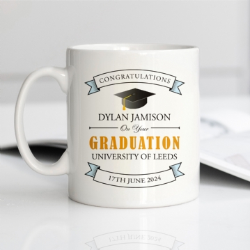 Personalised Graduation Scroll Mug