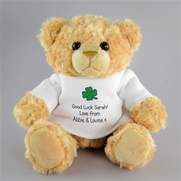 Personalised Good Luck Teddy Bear