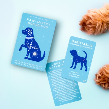 Paw-Mistry Dog Zodiac Cards