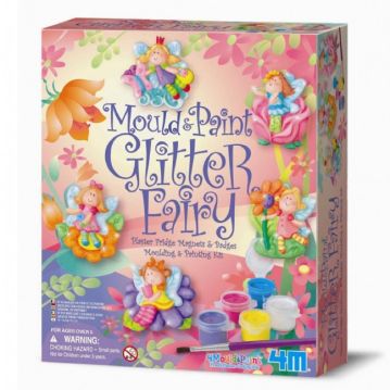 Make Your Own Glitter Fairy Fridge Magnets