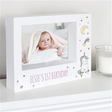 Personalised Baby Box Photo Frame