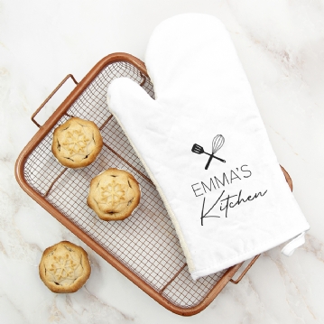 Personalised Kitchen Oven Glove