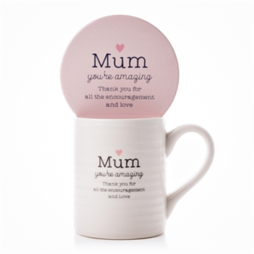 Mum Mug & Coaster Set
