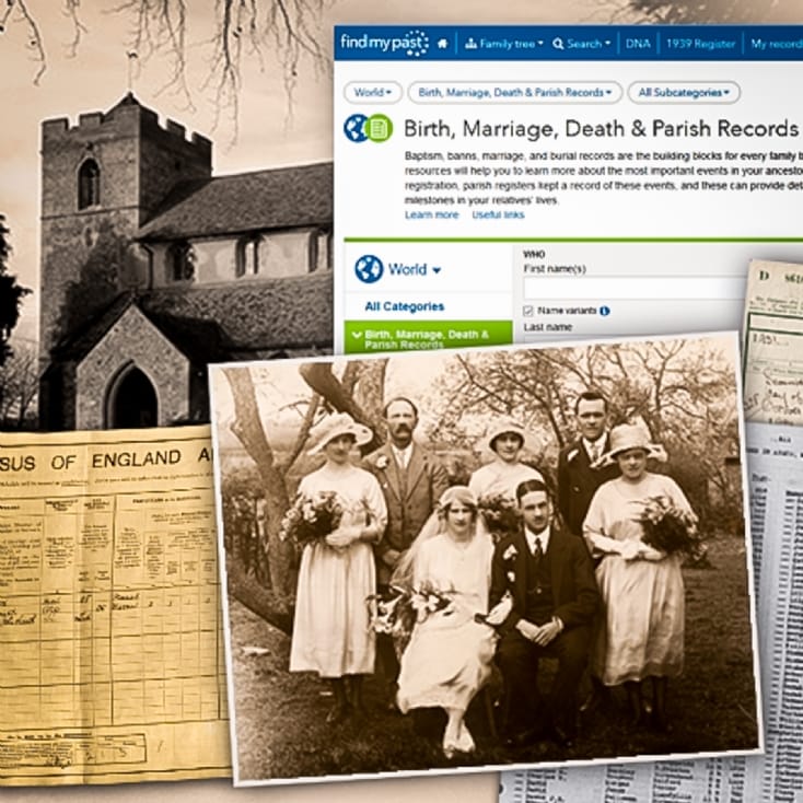 Discover your Family History – 3 Month Membership