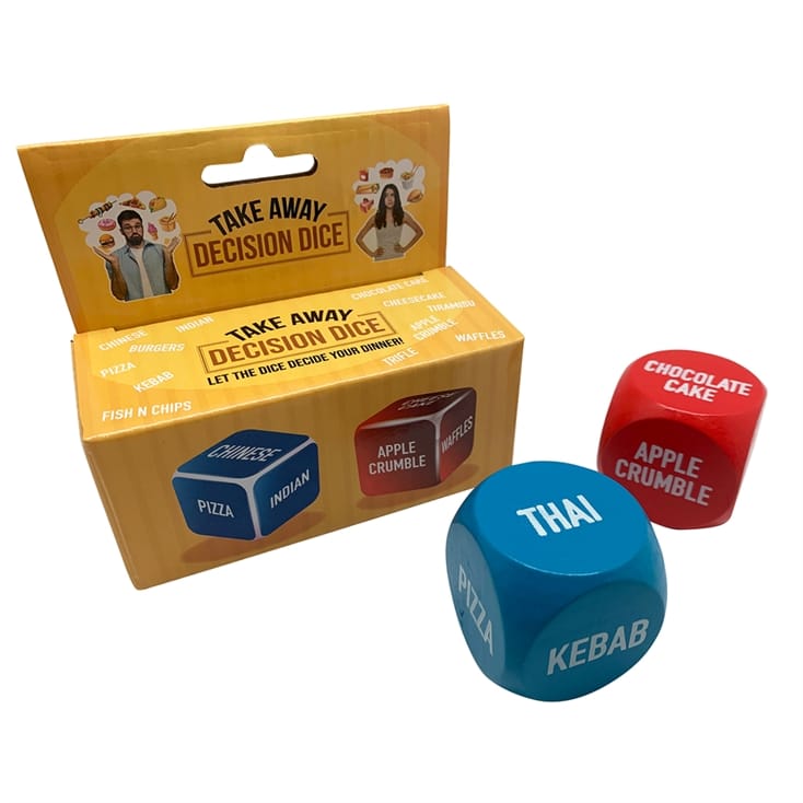 Takeaway Decision Dice