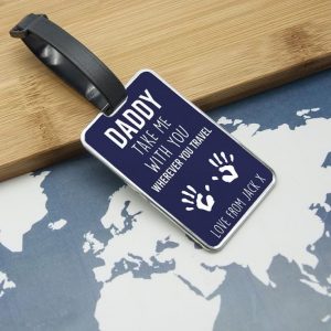 'Daddy Take Me With You' Luggage Tag