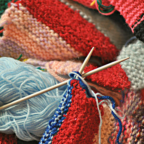 How to Knit Your Own Ruffle Scarf How to Knit Your Own Ruffle Scarf