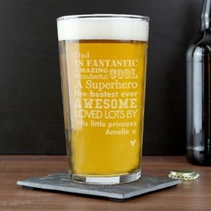 Personalised Beer Glass - Image