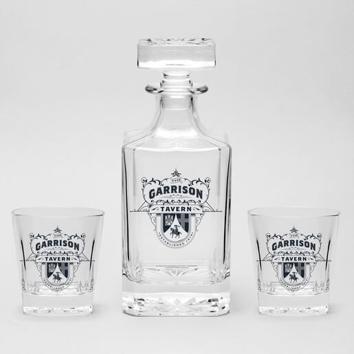 Pop Culture Decanter & Mug Set