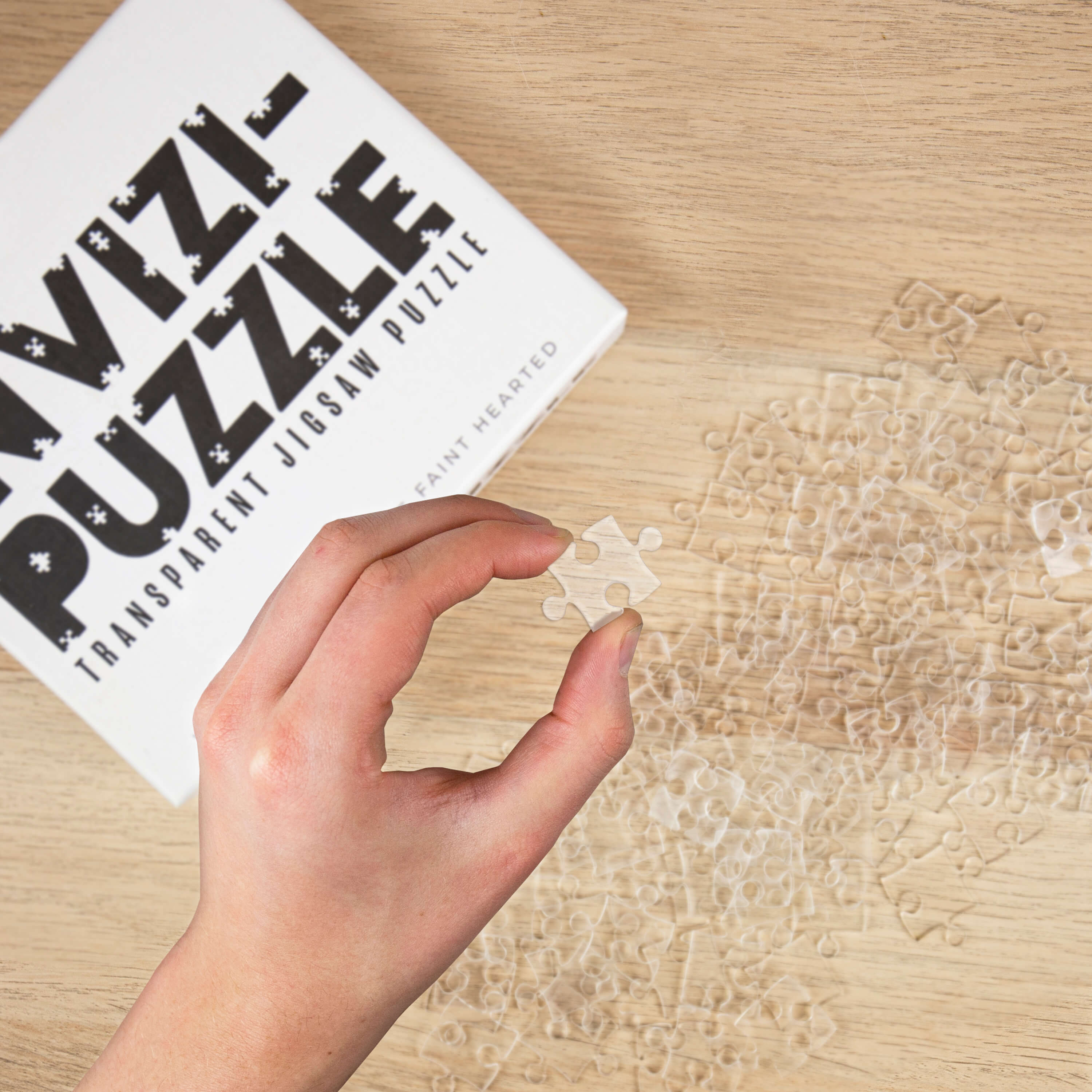 Invizi-Puzzle Transparent Jigsaw Puzzle