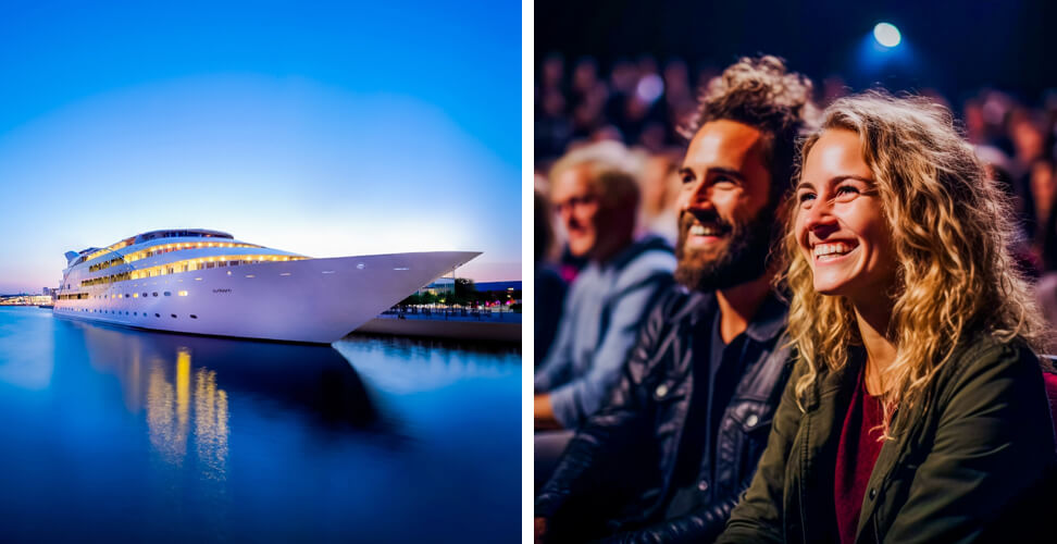 Gift experiences: superyacht hotel stay and West End theatre gift experiences &ndash; luxury travel and entertainment gifts for holidays or special occasions