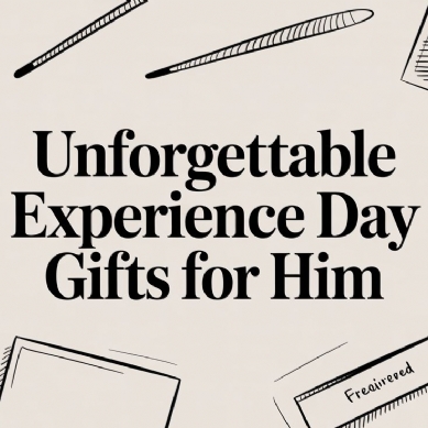 Unforgettable Experience Day Gifts for Him