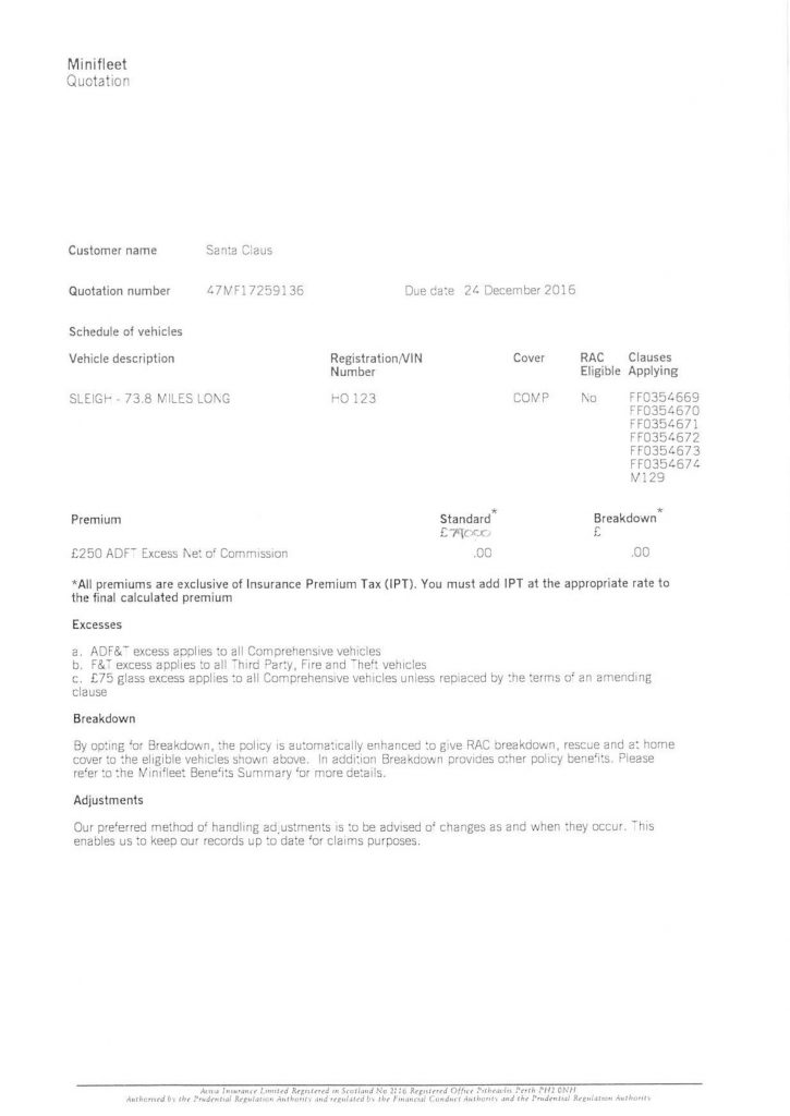 Santa's Sleigh Insurance - page 2