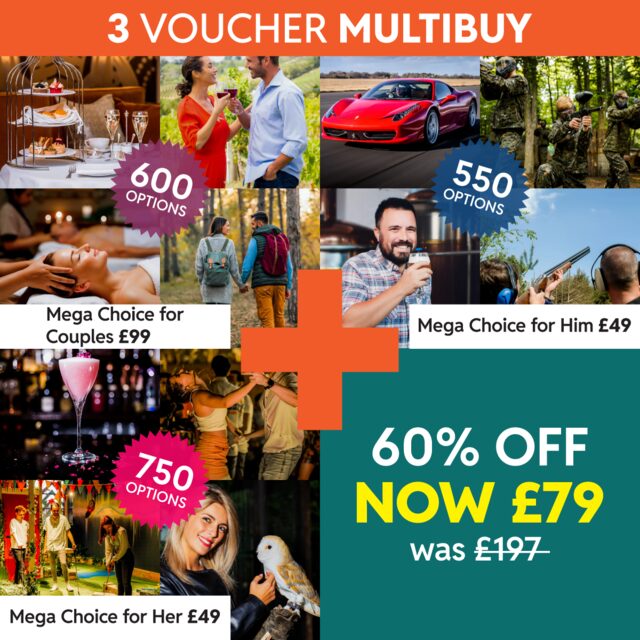 Him, Her & The Happy Couple - 3 voucher multibuy