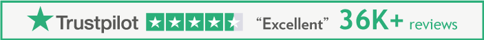 Trustpilot 4.5 stars out of 5