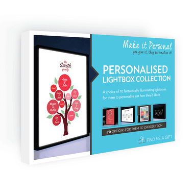 Personalised Lightbox Collection Personalised Lightbox Collection